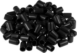 Scaffold Fitting Thread Plastic End Caps Bag of 1000 in Black