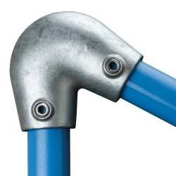 123 Variable Elbow (40-70 Degree Angle) Tube Clamp - Size 3 42.4mm O/D