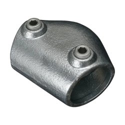 124 Variable Elbow (15-60 Degree Angle) Tube Clamp - Size 4 48.3mm O/D