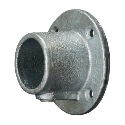 131 Wall Flange Tube Clamp - Size 4 48.3mm O/D