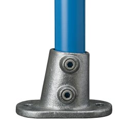 152 Base Flange (0-11 Degrees) Tube Clamp - Size 4 48.3mm O/D
