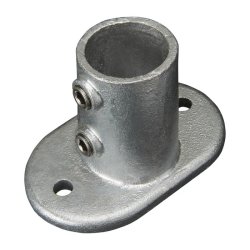 152 Base Flange (0-11 Degrees) Tube Clamp - Size 3 42.4mm O/D