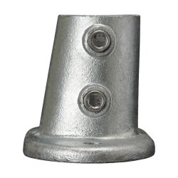 152 Base Flange (0-11 Degrees) Tube Clamp - Size 3 42.4mm O/D