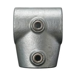 153 Short Slope Tee (0-11 Degrees) Tube Clamp - Size 4 48.3mm O/D