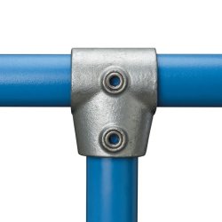 153 Short Slope Tee (0-11 Degrees) Tube Clamp - Size 4 48.3mm O/D