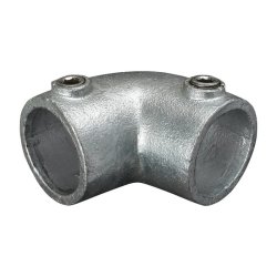 154 Slope Elbow (0-11 Degrees) Tube Clamp - Size 4 48.3mm O/D