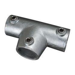 155 Slope Long Tee (0-11 Degrees) Tube Clamp - Size 4 48.3mm O/D