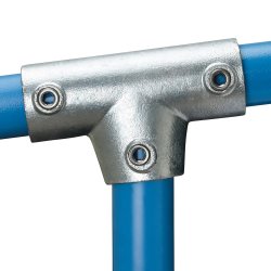 155 Slope Long Tee (0-11 Degrees) Tube Clamp - Size 3 42.4mm O/D