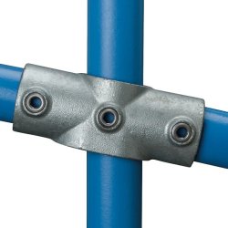 156 Slope Cross (Middle Rail) (0-11 Degrees) Tube Clamp - Size 4 48.3mm O/D