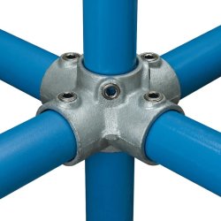 158 Centre Cross Tube Clamp - Size 4 48.3mm O/D