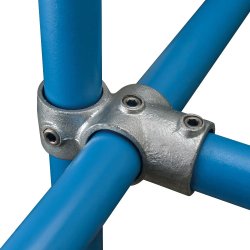 165 Combined Tee & Crossover Tube Clamp - Size 3 42.4mm O/D