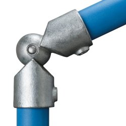 166 Adjustable Knuckle Tube Clamp - Size 3 42.4mm O/D