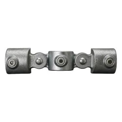 167 Double Swivel Connection Tube Clamp - Size 4 48.3mm O/D