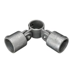 168 90 Degree Corner Double Swivel Combination Tube Clamp - Size 4 48.3mm O/D