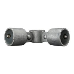 168 90 Degree Corner Double Swivel Combination Tube Clamp - Size 4 48.3mm O/D
