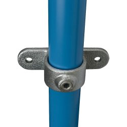 198 Double Lugged Bracket Tube Clamp - Size 4 48.3mm O/D