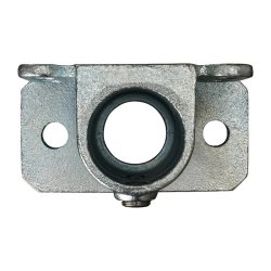 242 Base Flange with Toe Board Fixing Tube Clamp - Size 4 48.3mm O/D