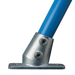 252 Slope Base Flange (11-29 Degrees) Tube Clamp - Size 4 48.3mm O/D