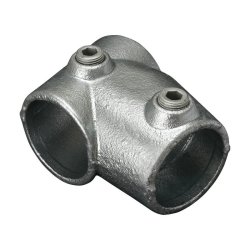 253 Slope Short Tee (11-29 Degrees) Tube Clamp - Size 4 48.3mm O/D