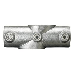 256 Slope Cross (Middle Rail) (11-29 Degrees) Tube Clamp - Size 3 42.4mm O/D