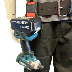 Connell Belt Holder for Impact Wrench - Black