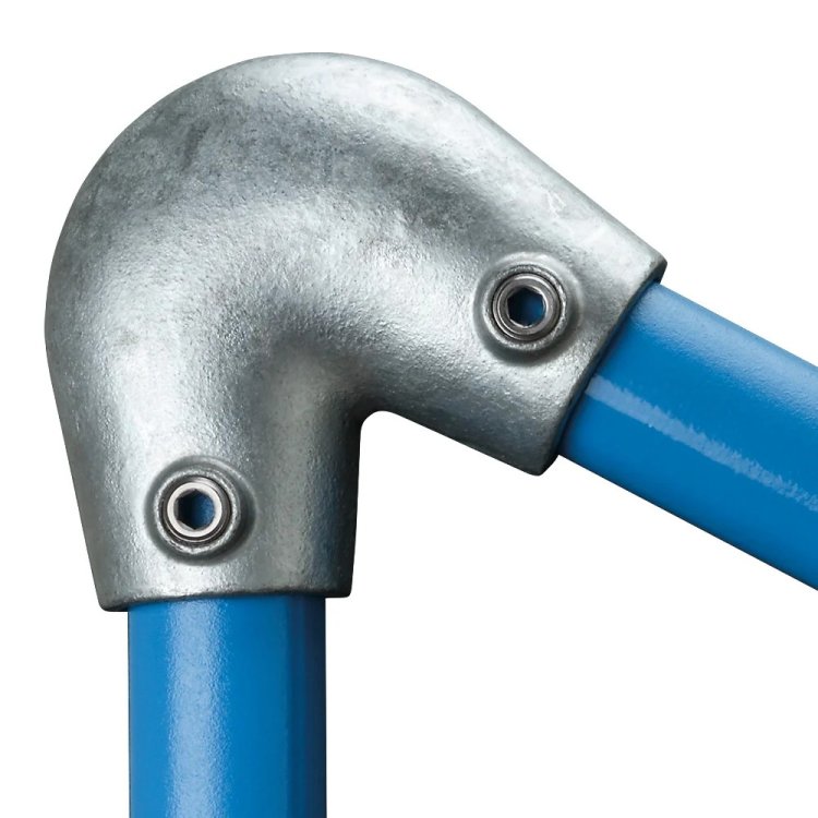 123 Variable Elbow (40-70 Degree Angle) Tube Clamp - Size 4 48.3mm O/D