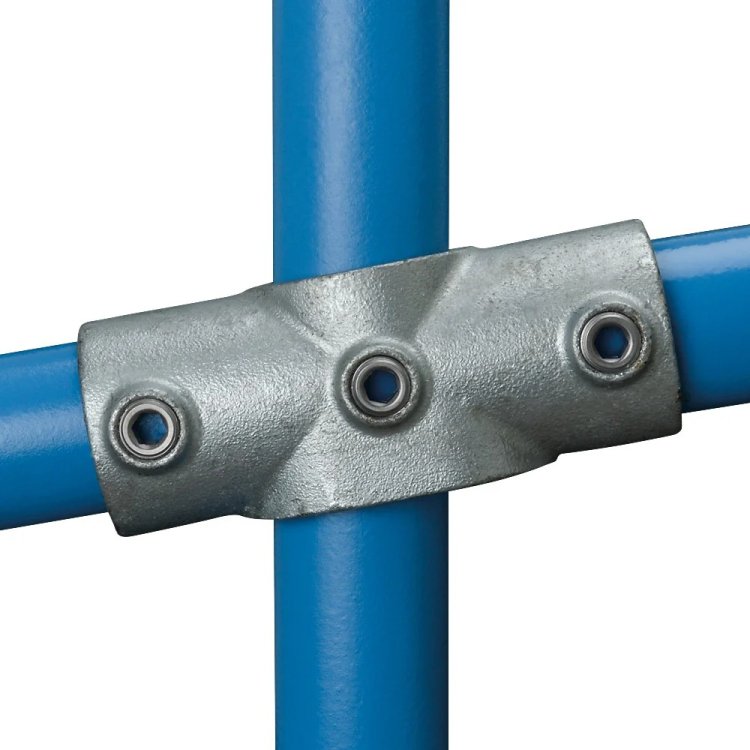 156 Slope Cross (Middle Rail) (0-11 Degrees) Tube Clamp - Size 4 48.3mm O/D