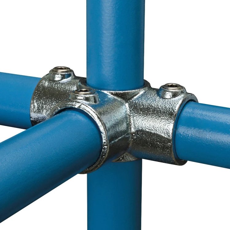 176 Side Outlet Tee Tube Clamp - Size 4 48.3mm O/D