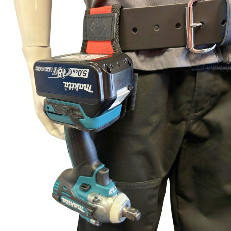 Connell Belt Holder for Impact Wrench - Black & Orange